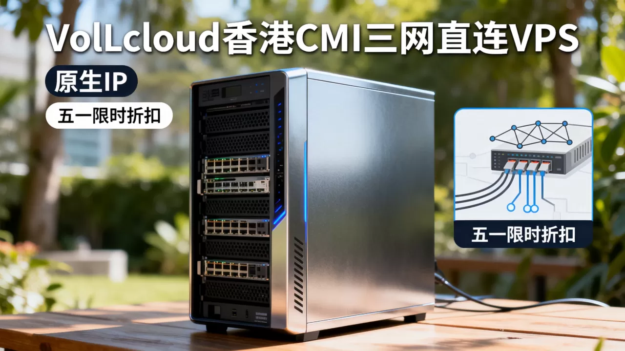 VoLLcloud香港CMI三网直连VPS五一折扣力度大吗?香港VPS推荐原生IP VoLLcloud香港CMI三网直连VPS五一折扣力度大吗?香港VPS推荐原生IP