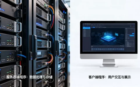 服务器端程序和客户端程序的区别是什么？