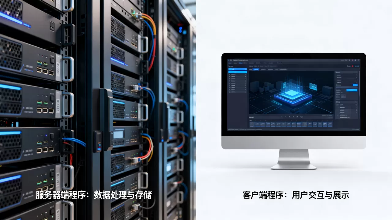 服务器端程序和客户端程序的区别是什么? 服务器端程序和客户端程序的区别是什么?