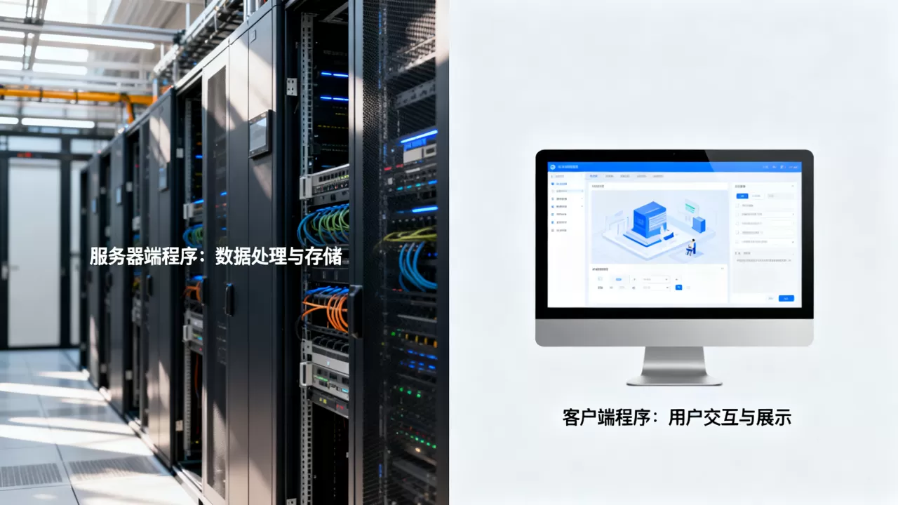 服务器端程序和客户端程序的区别是什么? 服务器端程序和客户端程序的区别是什么?