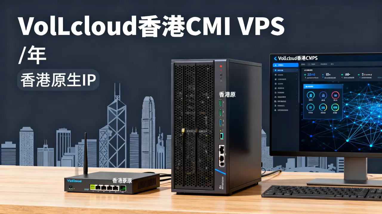VoLLcloud香港CMI VPS/年值得入手吗，香港原生IP便宜VPS推荐