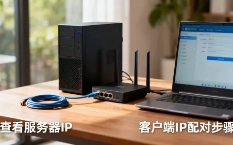 如何查看服务器ip和客户端ip的匹配？服务器ip和客户端ip怎么配对