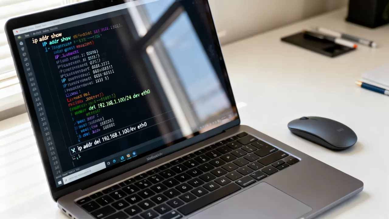 linux怎么取消ip配置？linux删除静态ip地址命令