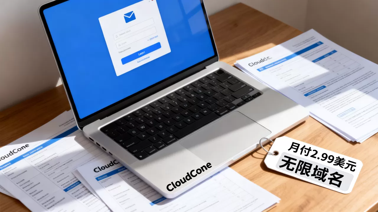CloudCone域名邮箱好用吗?月付2.99美元无限域名 CloudCone域名邮箱好用吗?月付2.99美元无限域名