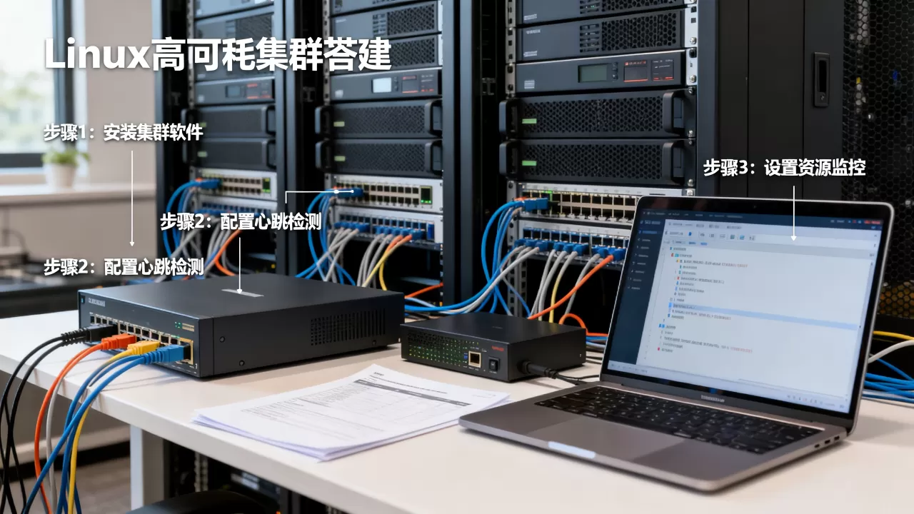 Linux怎么配置HA?高可用集群搭建步骤详解 Linux怎么配置HA?高可用集群搭建步骤详解