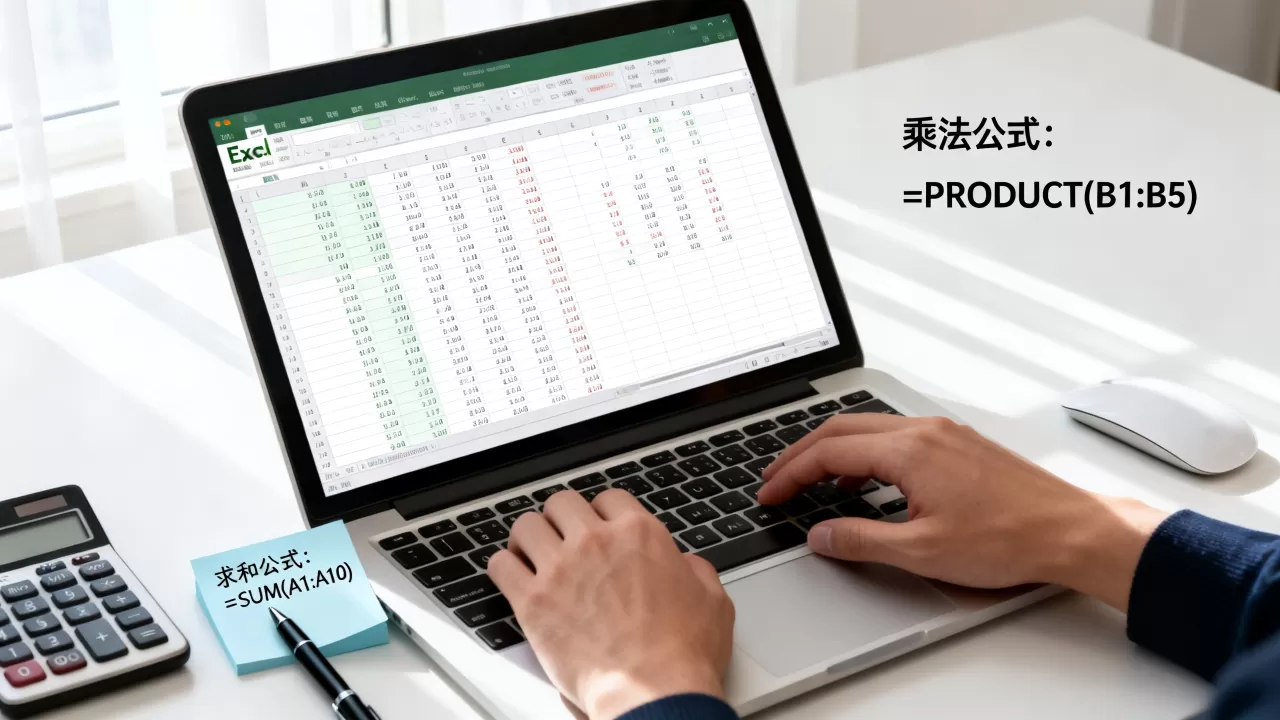 Excel求和乘法怎么操作？Excel函数公式大全