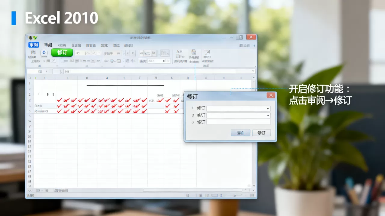 Excel 2010修订功能怎么开启?Excel 2010修订模式使用方法 Excel 2010修订功能怎么开启?Excel 2010修订模式使用方法