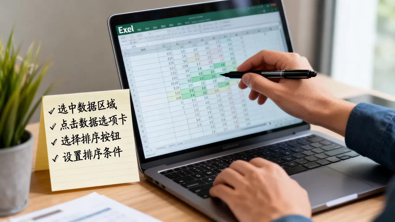 Excel快速排序怎么操作？Excel表格数据快速排序教程