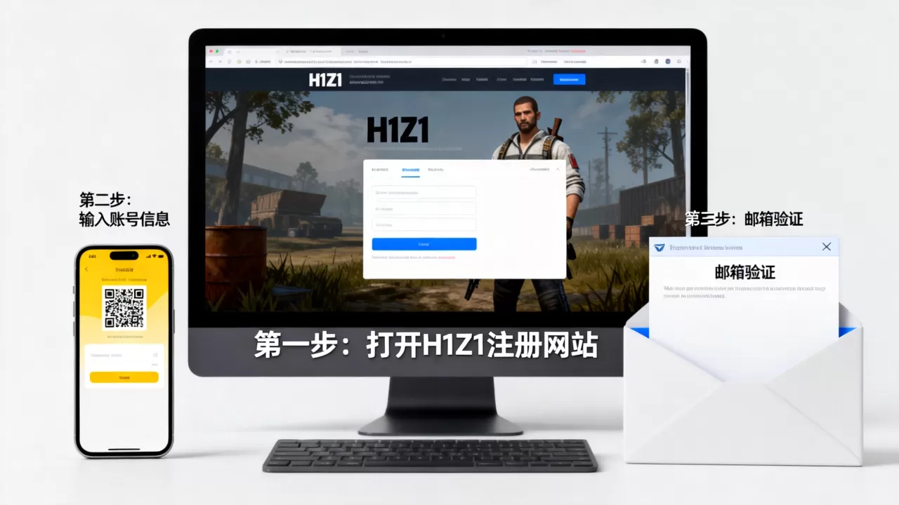 H1Z1注册网站打不开怎么办?H1Z1国服注册流程详解 H1Z1注册网站打不开怎么办?H1Z1国服注册流程详解