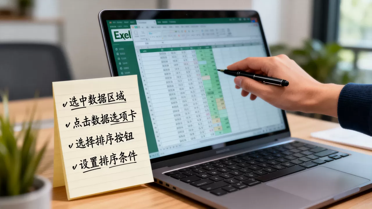 Excel快速排序怎么操作？Excel表格数据快速排序教程