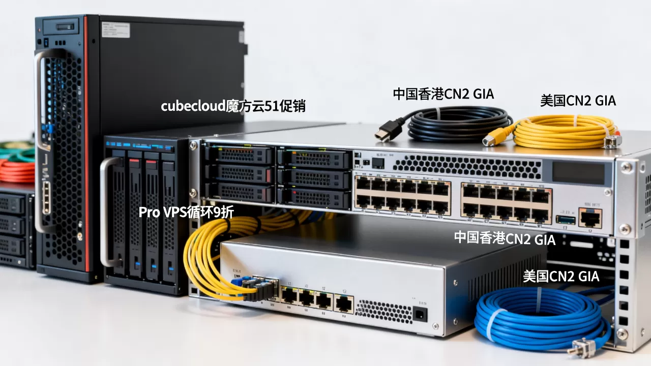 cubecloud魔方云51促销全场Pro VPS循环9折吗，中国香港CN2 GIA美国CN2 GIA怎么选