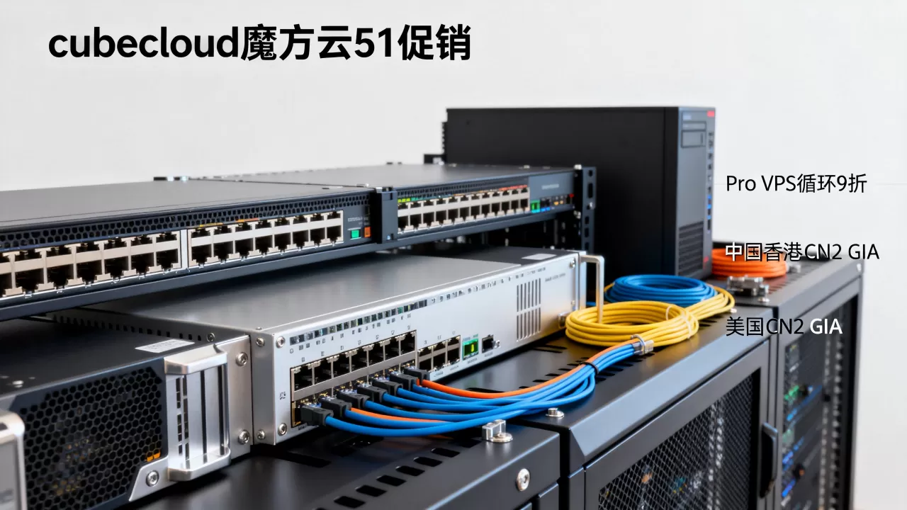 cubecloud魔方云51促销全场Pro VPS循环9折吗，中国香港CN2 GIA美国CN2 GIA怎么选