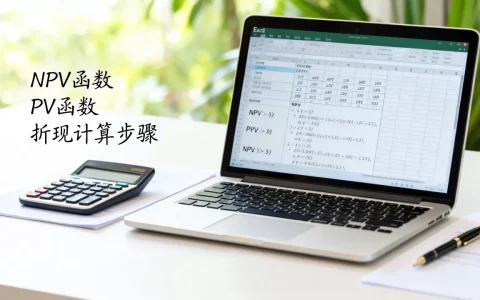 Excel怎么折现？Excel现值函数NPV和PV怎么用