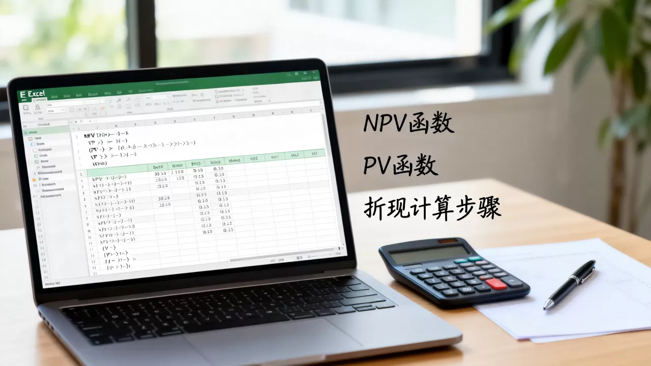 Excel怎么折现?Excel现值函数NPV和PV怎么用 Excel怎么折现?Excel现值函数NPV和PV怎么用