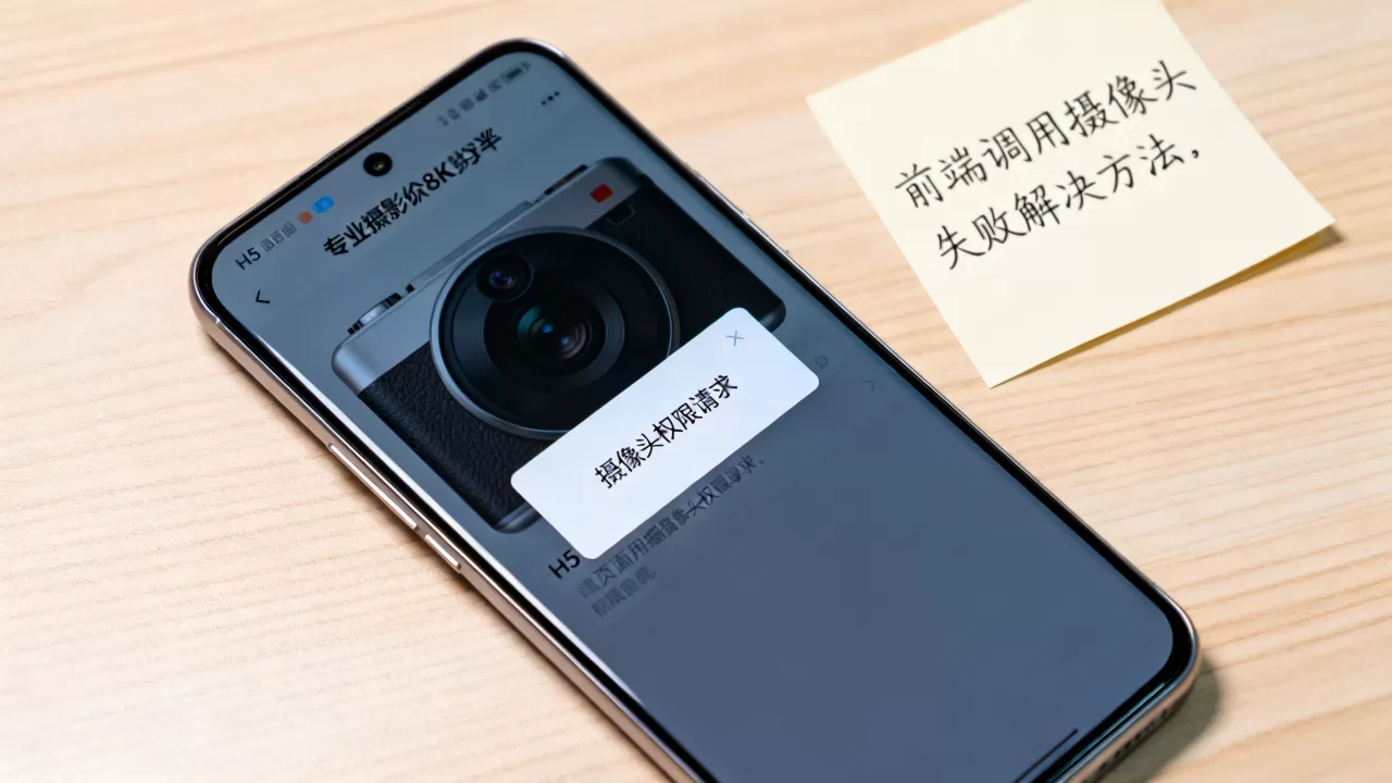 H5和JS如何调用手机摄像头?前端调用摄像头权限失败解决方法 H5和JS如何调用手机摄像头?前端调用摄像头权限失败解决方法