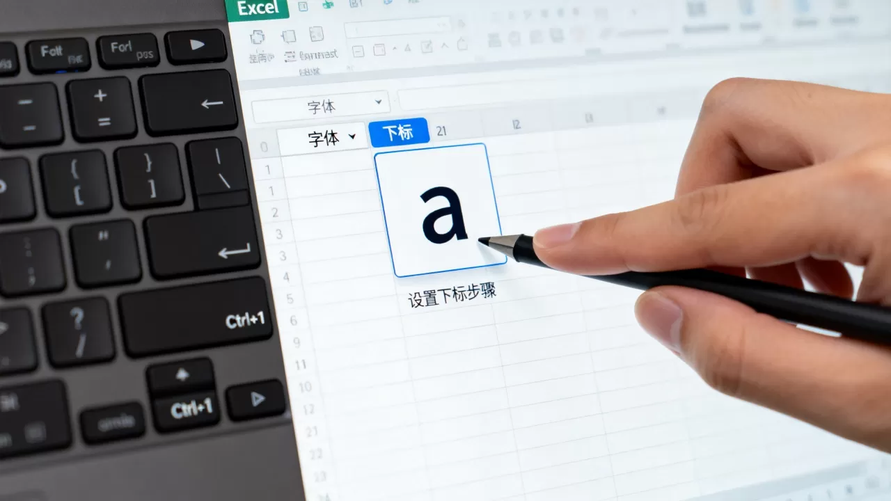 Excel字母下标怎么设置?excel中如何输入字母下标 Excel字母下标怎么设置?excel中如何输入字母下标