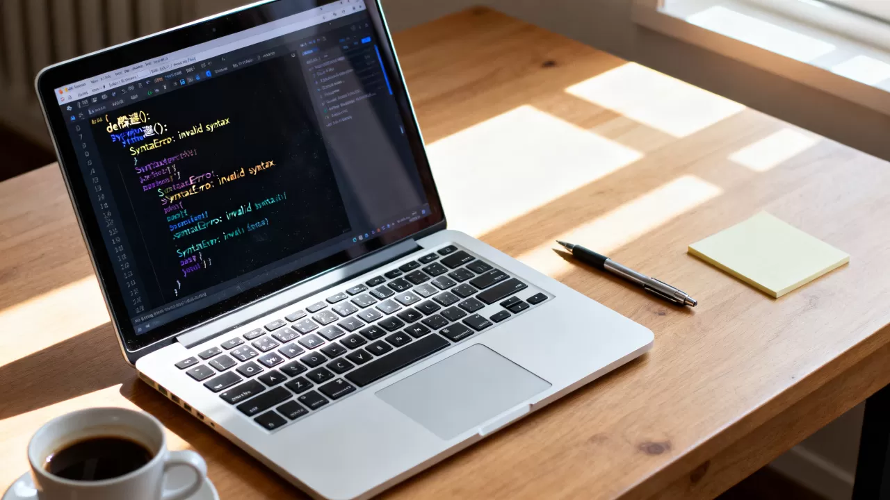 python躲避怎么设置？python代码报错怎么解决