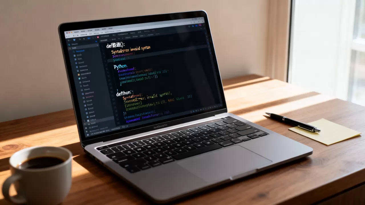python躲避怎么设置？python代码报错怎么解决