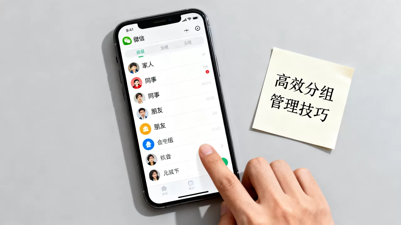 如何高效进行分组管理？微信分组管理技巧