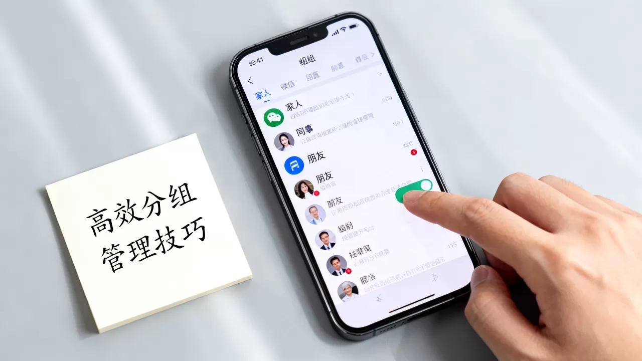 如何高效进行分组管理？微信分组管理技巧