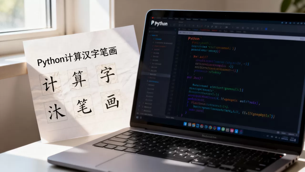 Python如何计算汉字笔画?python汉字笔画数查询 Python如何计算汉字笔画?python汉字笔画数查询