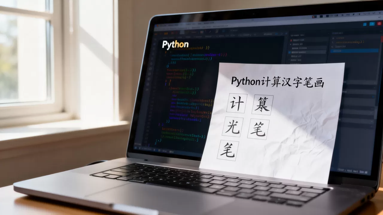 Python如何计算汉字笔画?python汉字笔画数查询 Python如何计算汉字笔画?python汉字笔画数查询