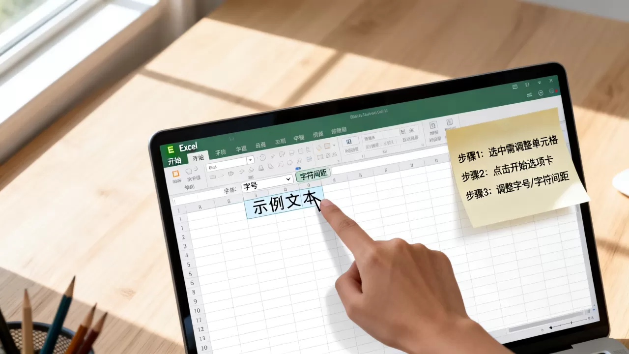 excel字体怎么变宽？excel字体宽窄调整方法