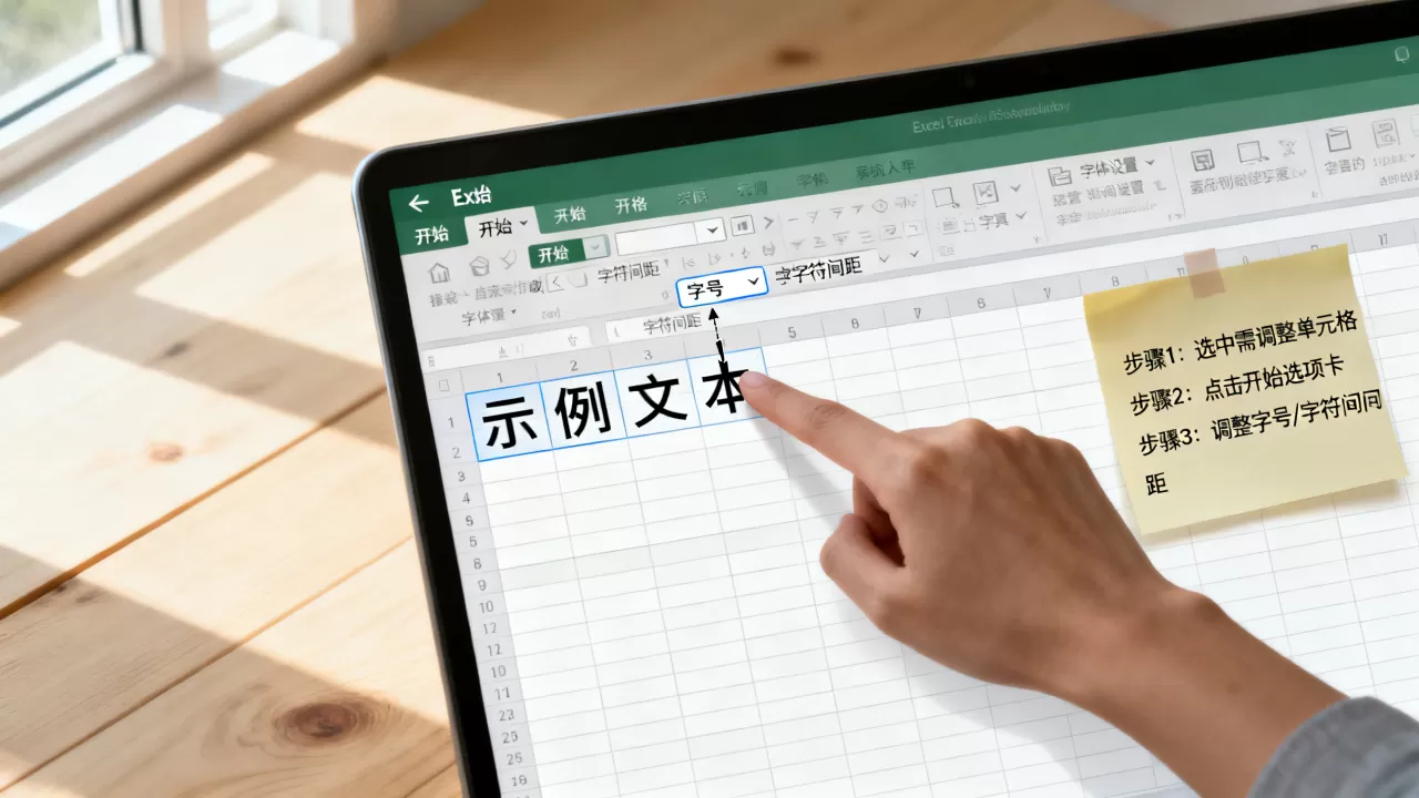 excel字体怎么变宽？excel字体宽窄调整方法