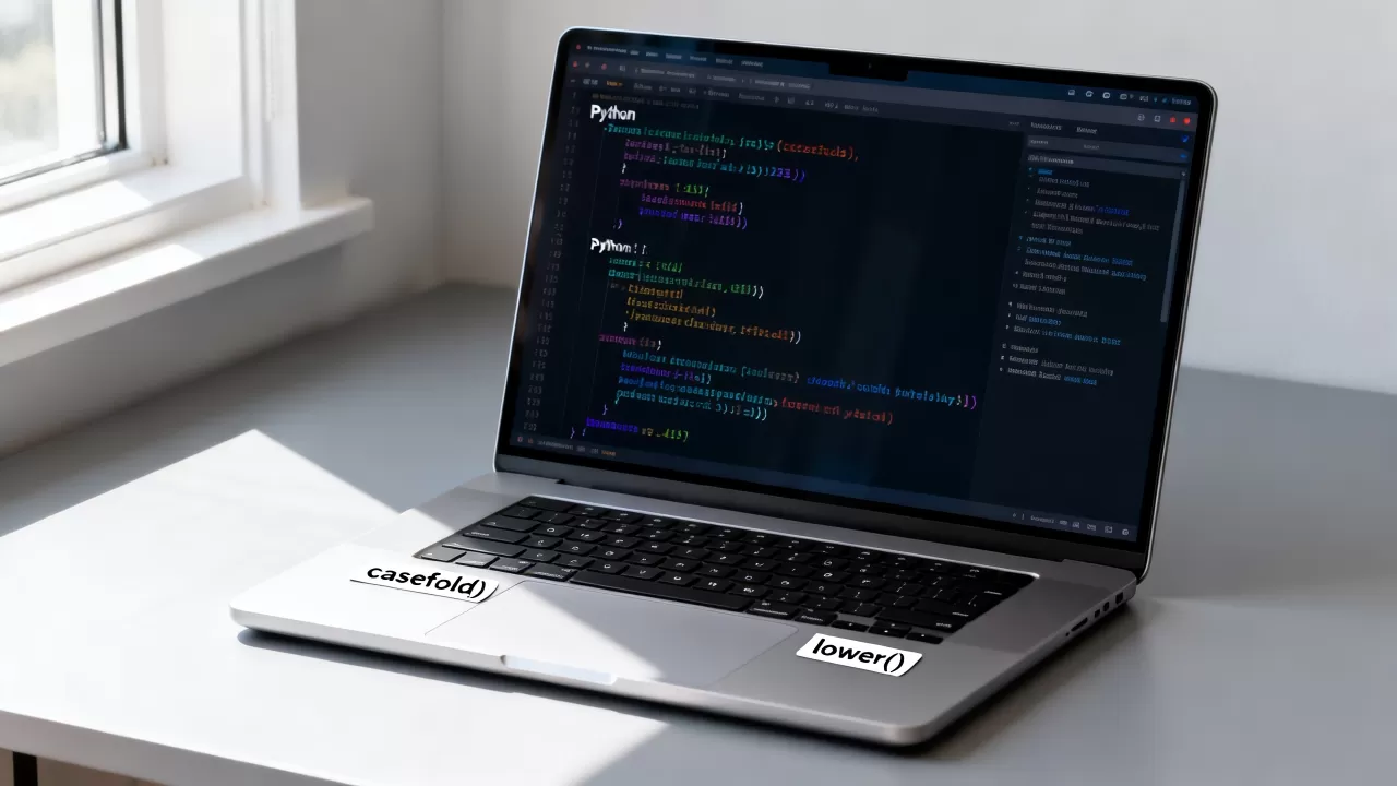 Python中casefold怎么用?Python字符串转小写方法 Python中casefold怎么用?Python字符串转小写方法
