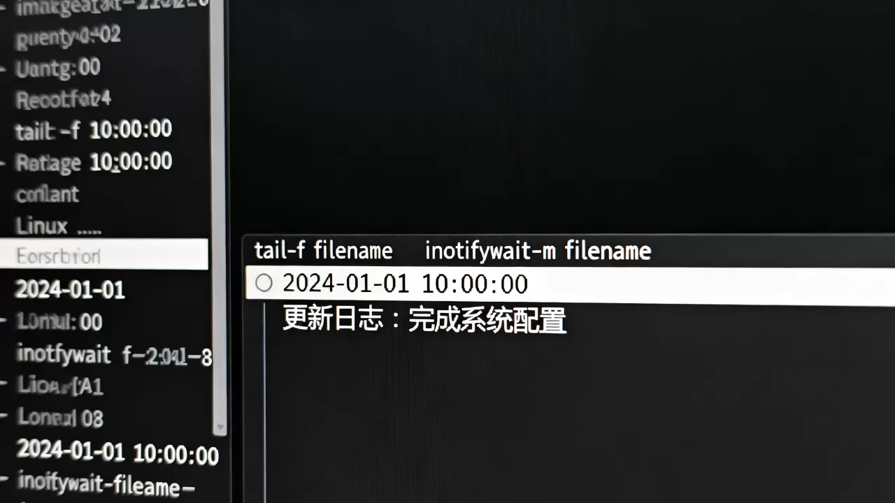 linux监视文件用什么命令？linux实时查看文件修改