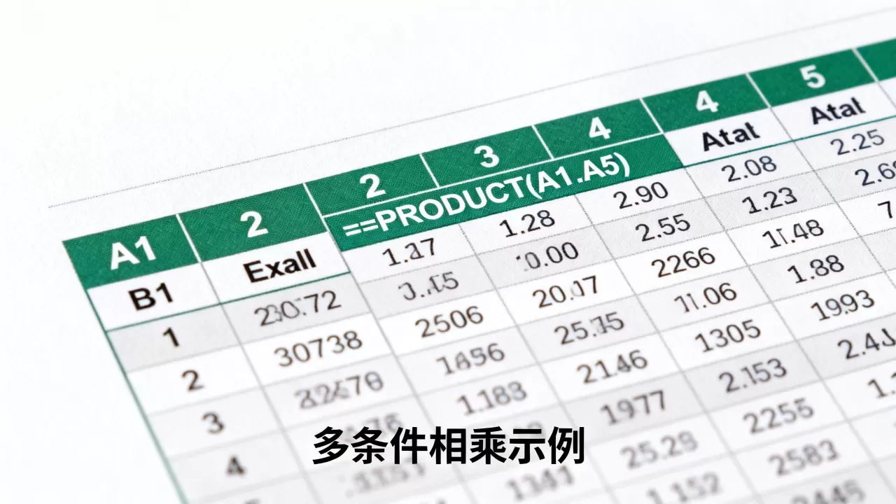 Excel中Product函数怎么用?product函数多条件相乘 Excel中Product函数怎么用?product函数多条件相乘