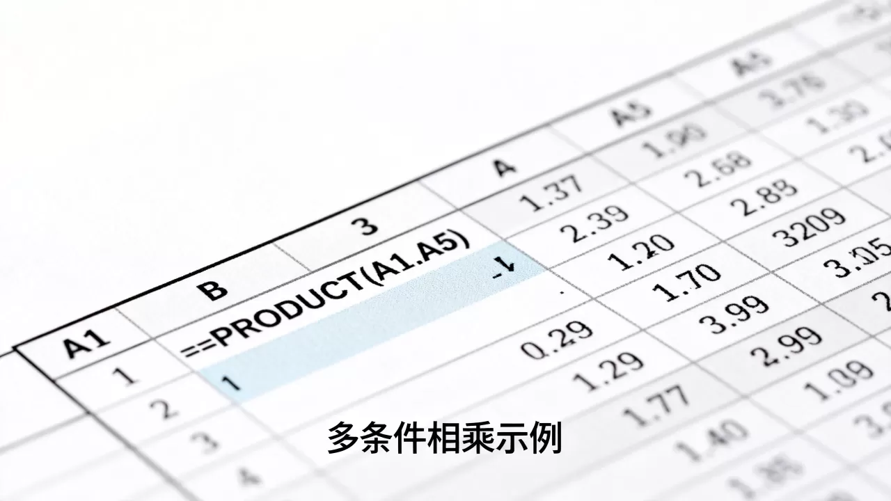 Excel中Product函数怎么用?product函数多条件相乘 Excel中Product函数怎么用?product函数多条件相乘