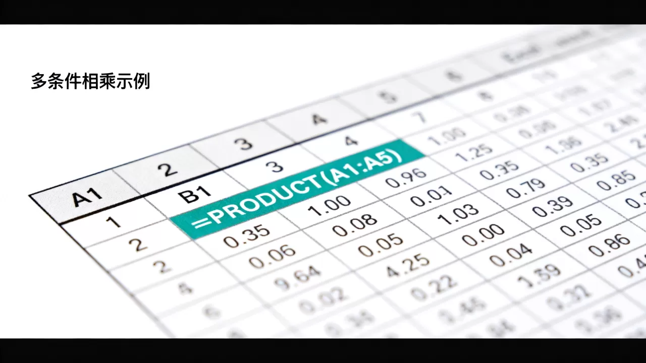 Excel中Product函数怎么用?product函数多条件相乘 Excel中Product函数怎么用?product函数多条件相乘
