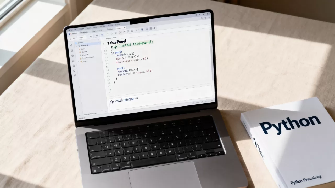 TablePanel Python怎么用?Python TablePanel库安装教程 TablePanel Python怎么用?Python TablePanel库安装教程