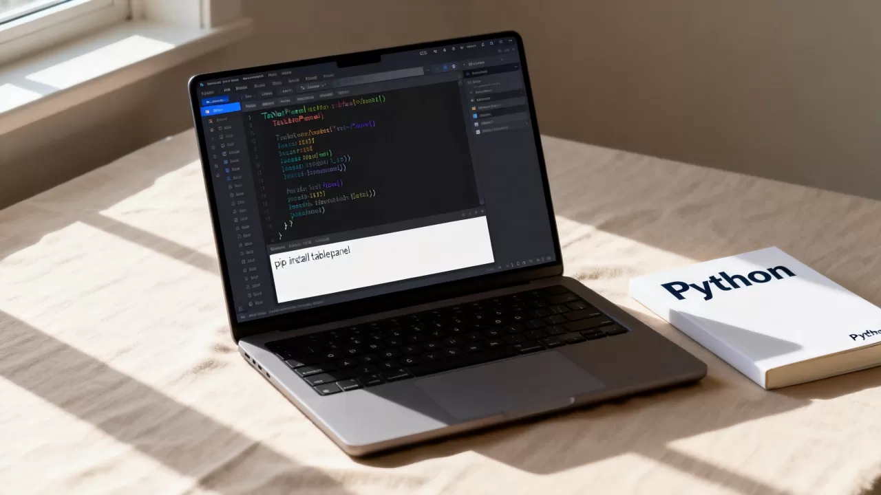 TablePanel Python怎么用?Python TablePanel库安装教程 TablePanel Python怎么用?Python TablePanel库安装教程
