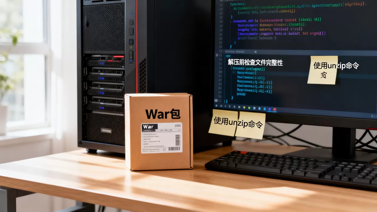 服务器解压war包报错怎么办?如何正确解压war包 服务器解压war包报错怎么办?如何正确解压war包