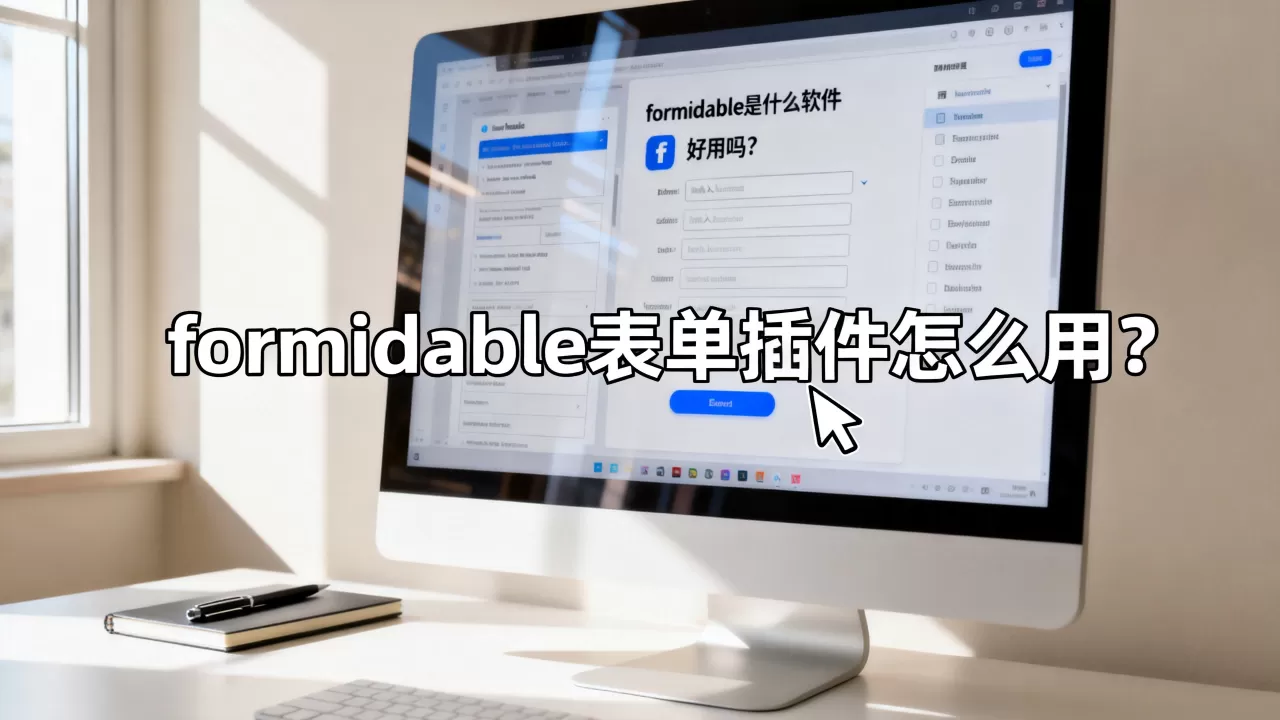 formidable是什么软件好用吗?formidable表单插件怎么用 formidable是什么软件好用吗?formidable表单插件怎么用