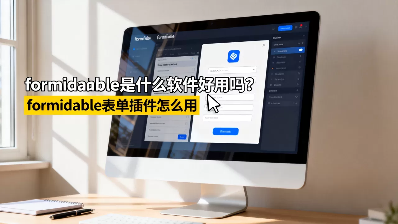 formidable是什么软件好用吗?formidable表单插件怎么用 formidable是什么软件好用吗?formidable表单插件怎么用