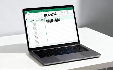 Excel偶数公式怎么用？excel如何快速提取偶数
