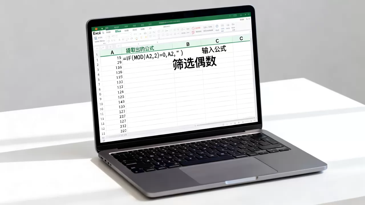 Excel偶数公式怎么用?excel如何快速提取偶数 Excel偶数公式怎么用?excel如何快速提取偶数