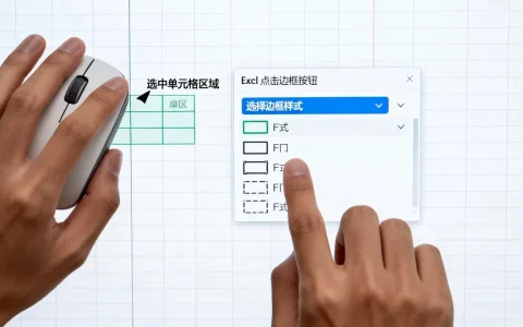 Excel表格边界怎么设置？excel表格边框线设置教程