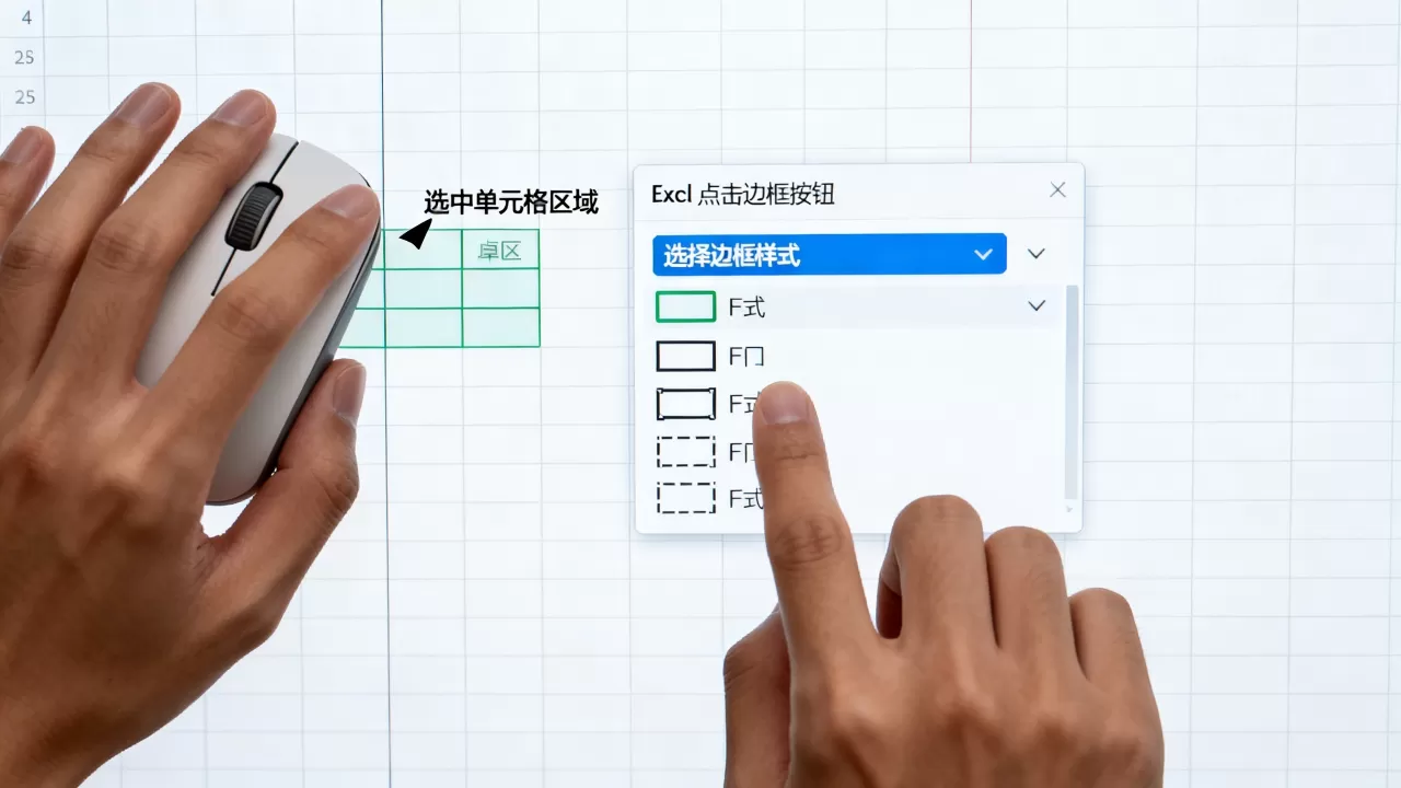 Excel表格边界怎么设置?excel表格边框线设置教程 Excel表格边界怎么设置?excel表格边框线设置教程