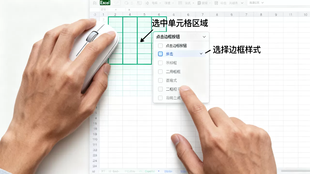 Excel表格边界怎么设置?excel表格边框线设置教程 Excel表格边界怎么设置?excel表格边框线设置教程