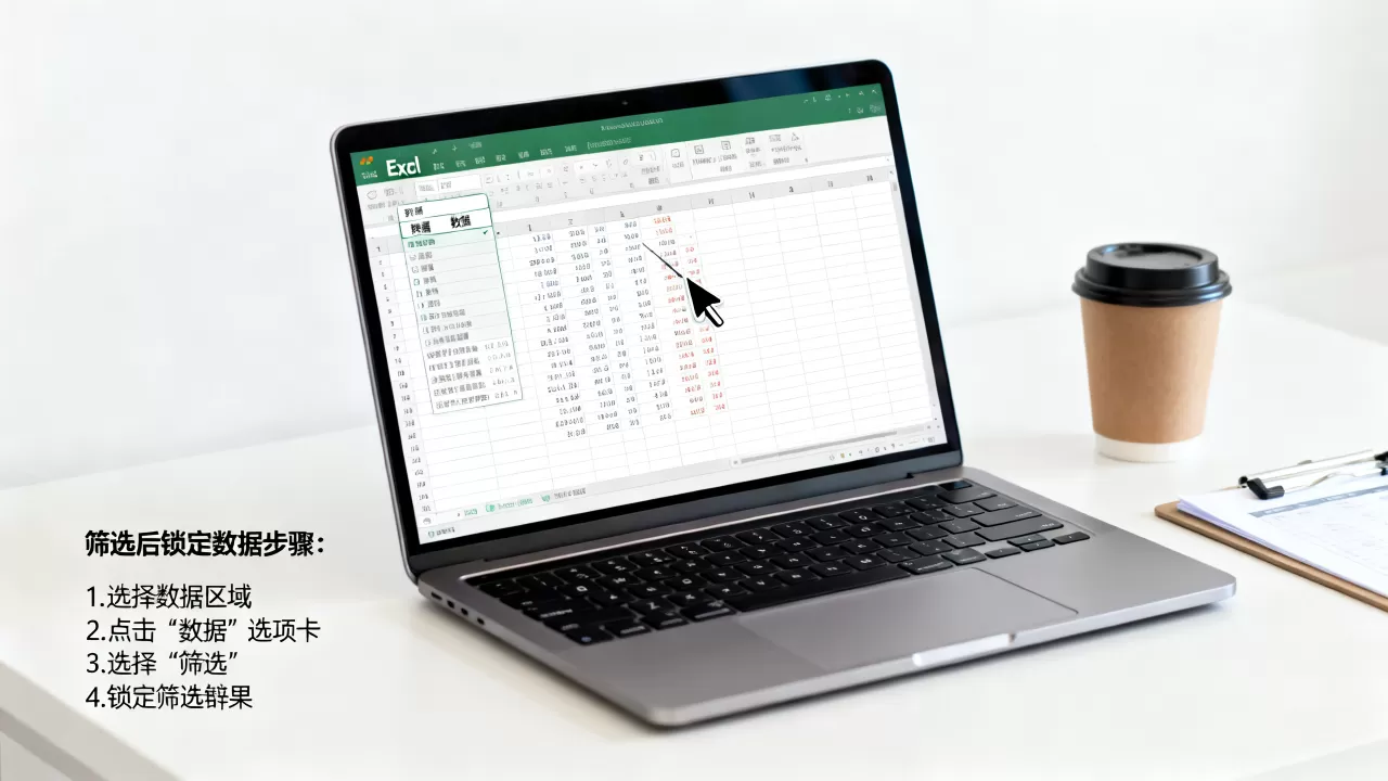 Excel筛选后如何锁定数据？Excel筛选锁定具体操作步骤