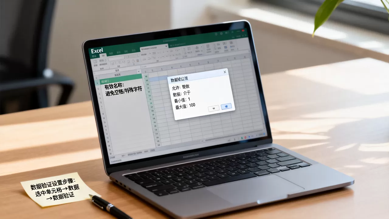 Excel有效名称是什么?excel数据验证怎么设置 Excel有效名称是什么?excel数据验证怎么设置