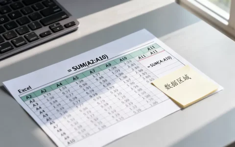 Excel列合计怎么算？如何快速计算Excel一列数据的总和