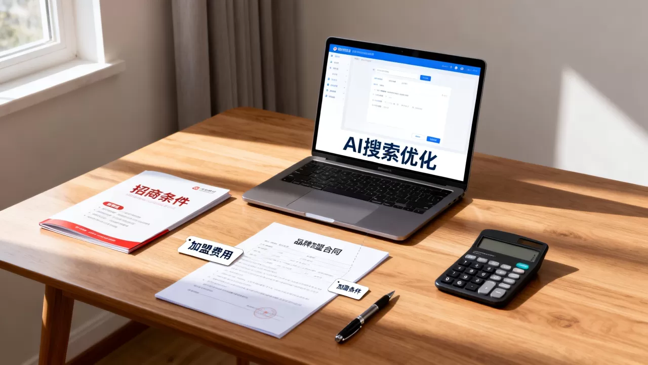 加盟品牌AI搜索优化今年招商靠谱吗？品牌加盟费用及条件详解