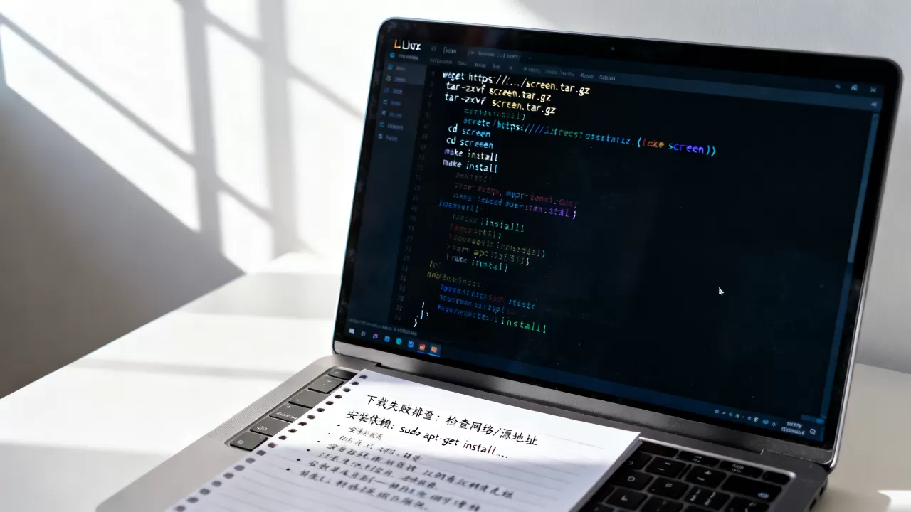 Screen Linux下载失败怎么办,Linux Screen工具安装教程 Screen Linux下载失败怎么办,Linux Screen工具安装教程