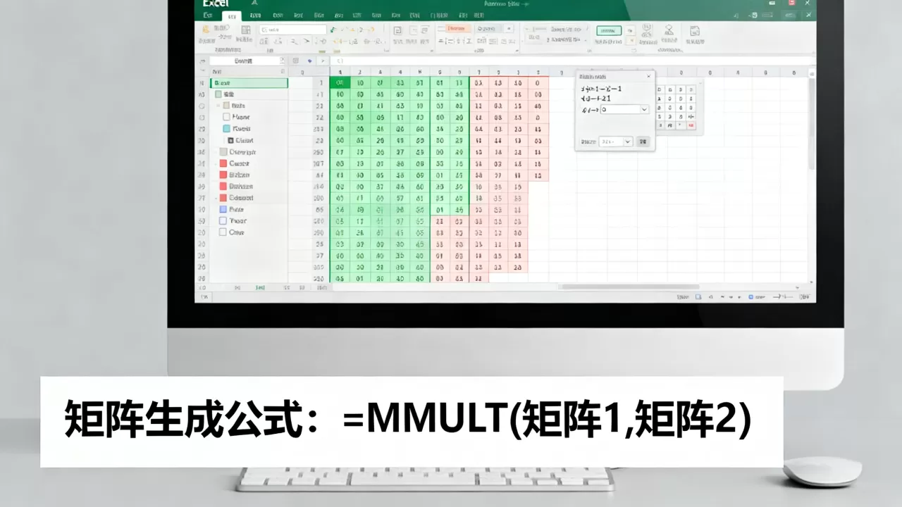 Excel矩阵怎么生成?Excel矩阵生成公式 Excel矩阵怎么生成?Excel矩阵生成公式