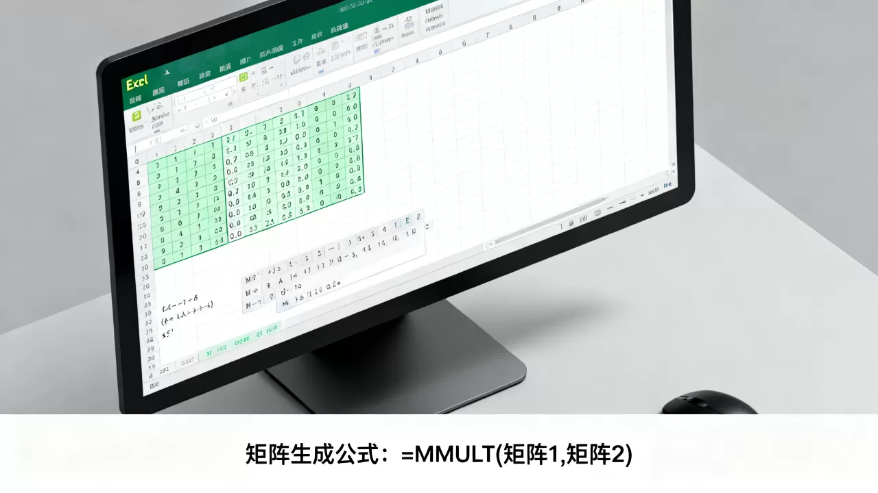 Excel矩阵怎么生成?Excel矩阵生成公式 Excel矩阵怎么生成?Excel矩阵生成公式